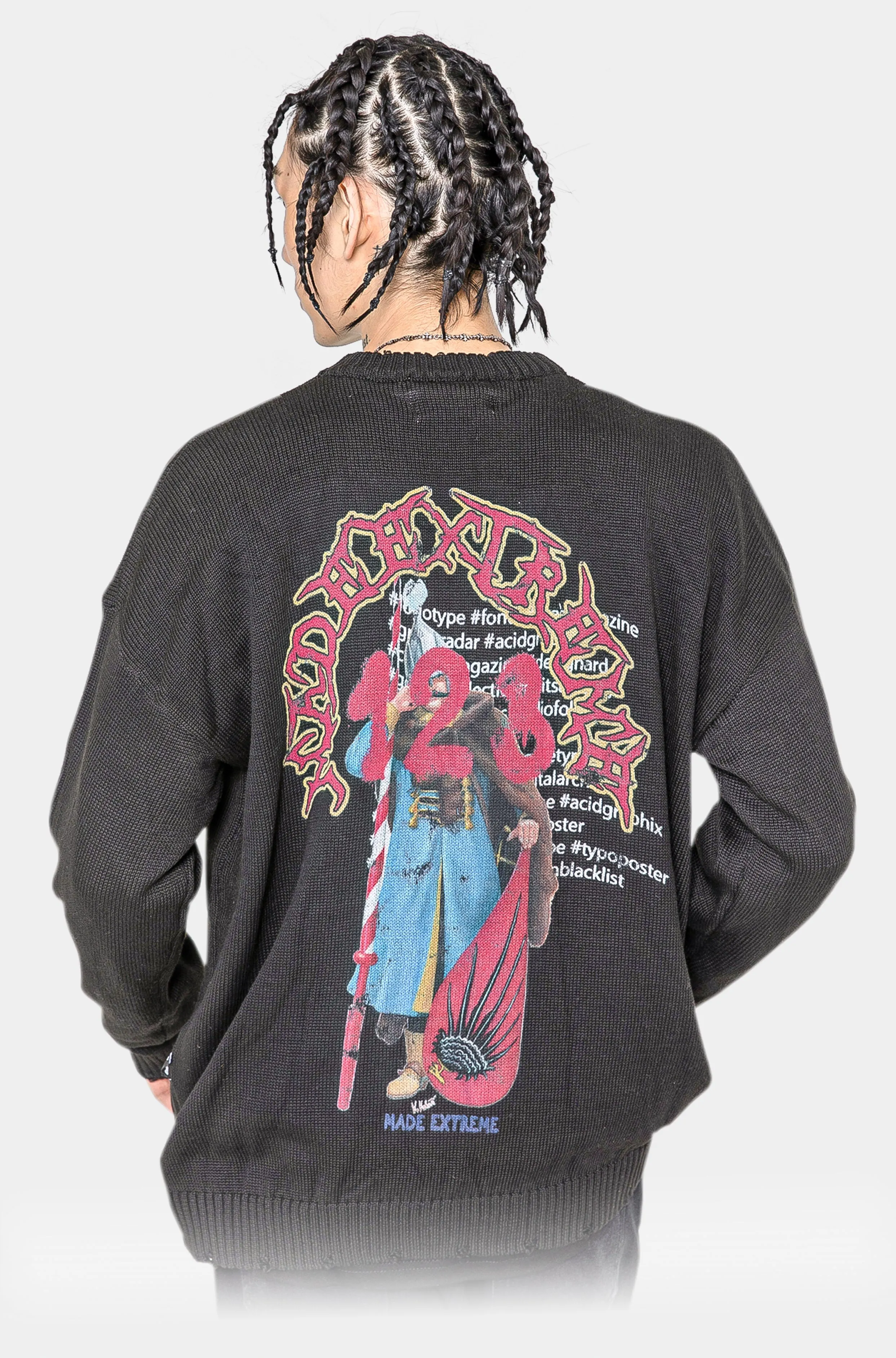 FW21 Tagged Graphic Knit Sweater