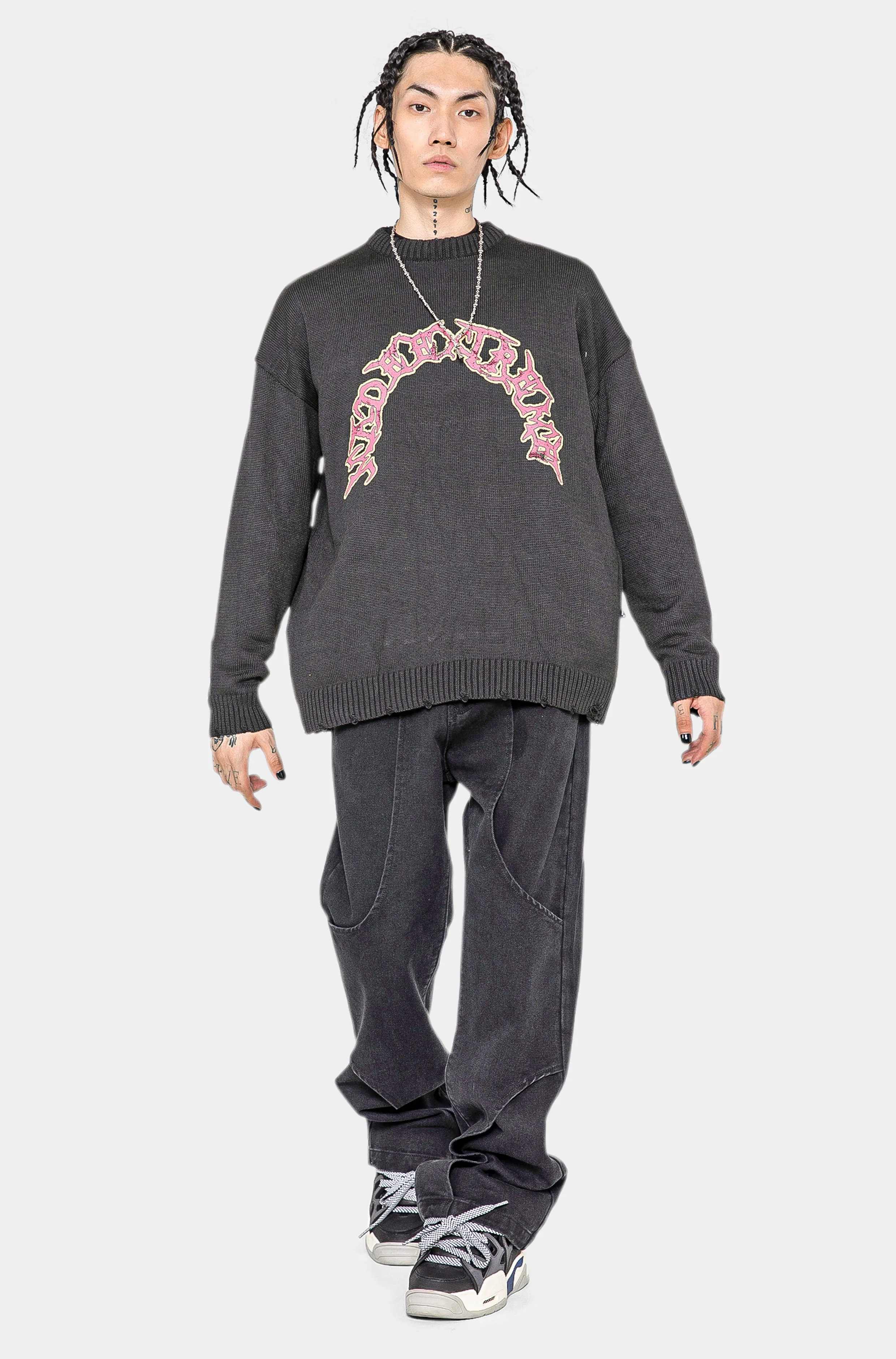 FW21 Tagged Graphic Knit Sweater