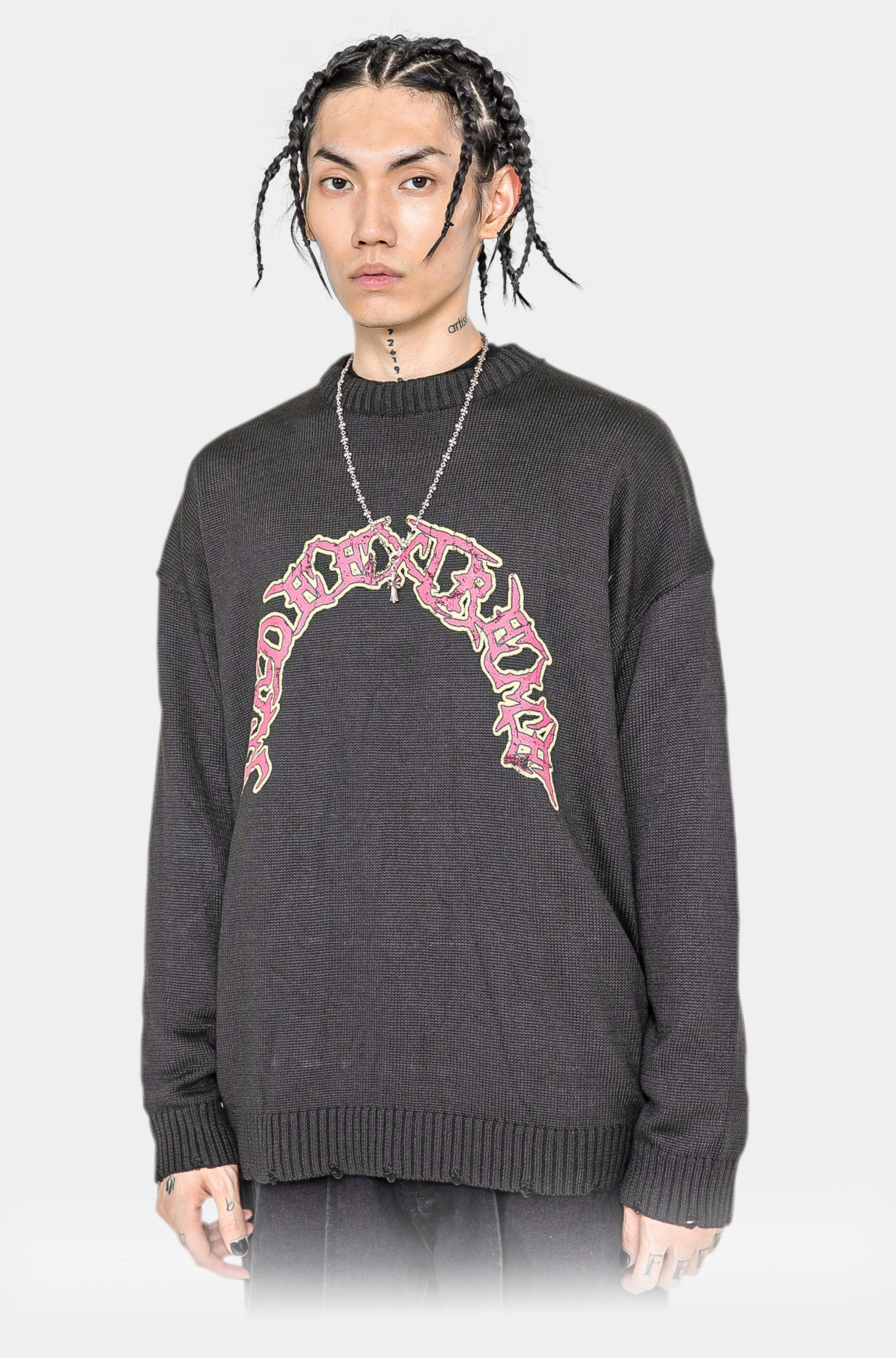 FW21 Tagged Graphic Knit Sweater