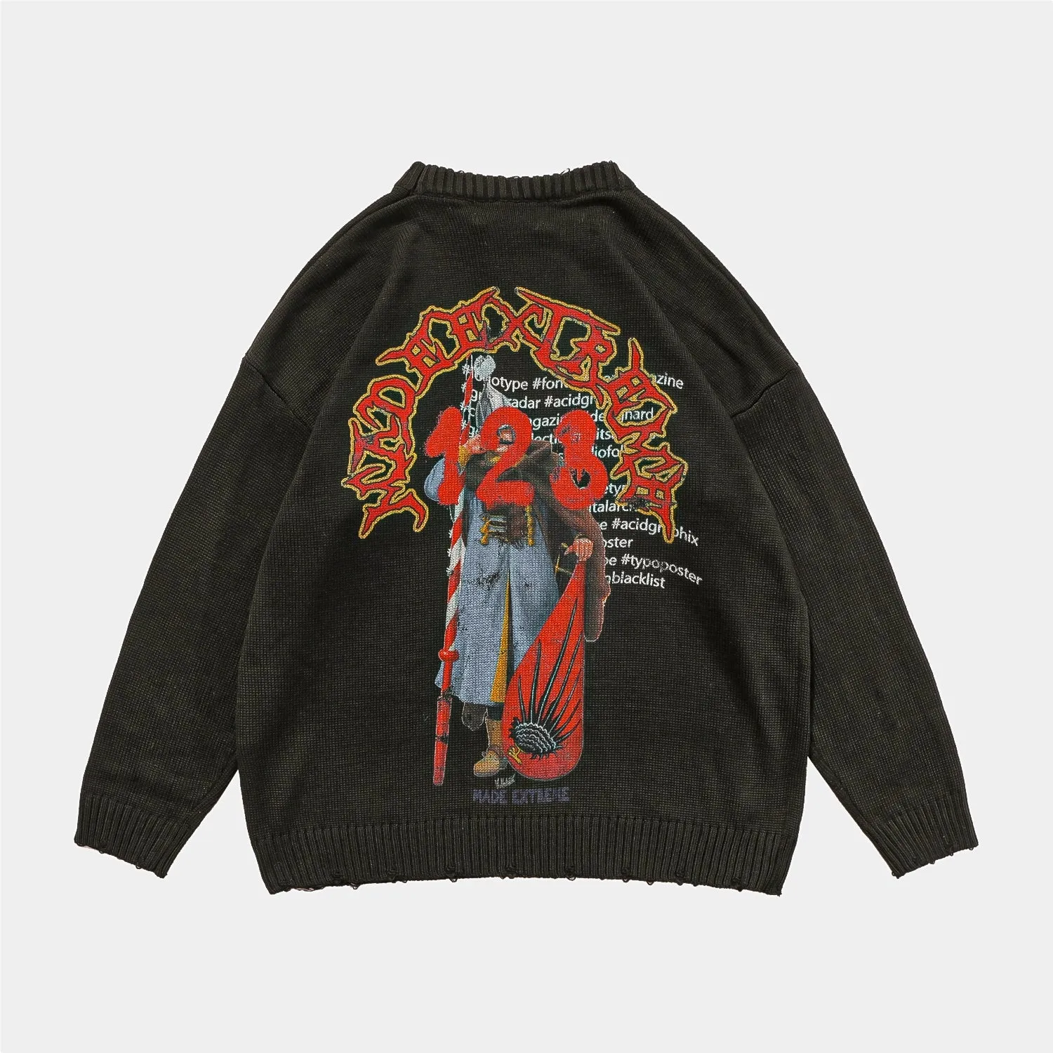FW21 Tagged Graphic Knit Sweater