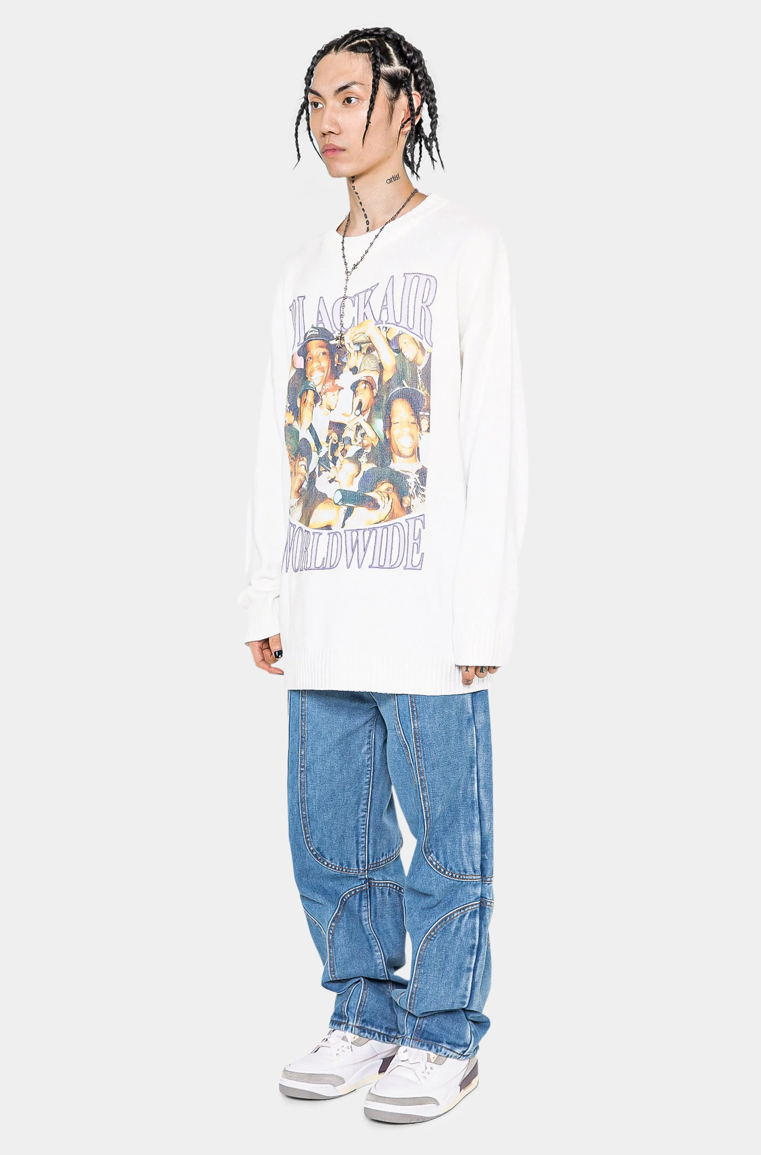FW21 Worldwide Hood Knit Sweater