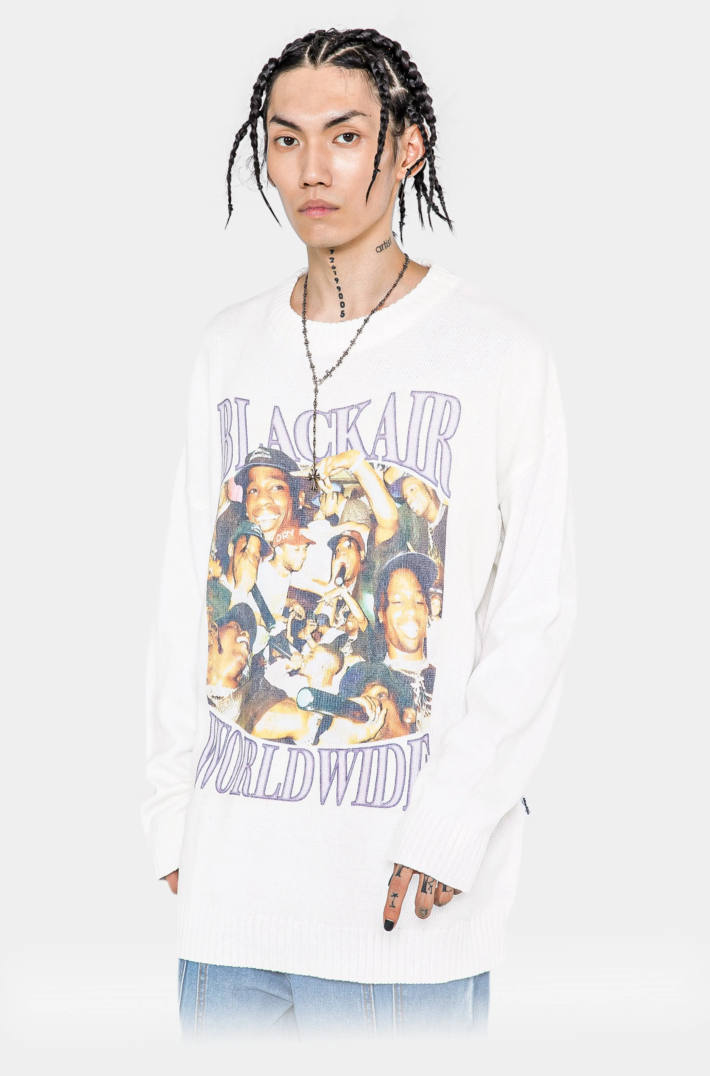 FW21 Worldwide Hood Knit Sweater