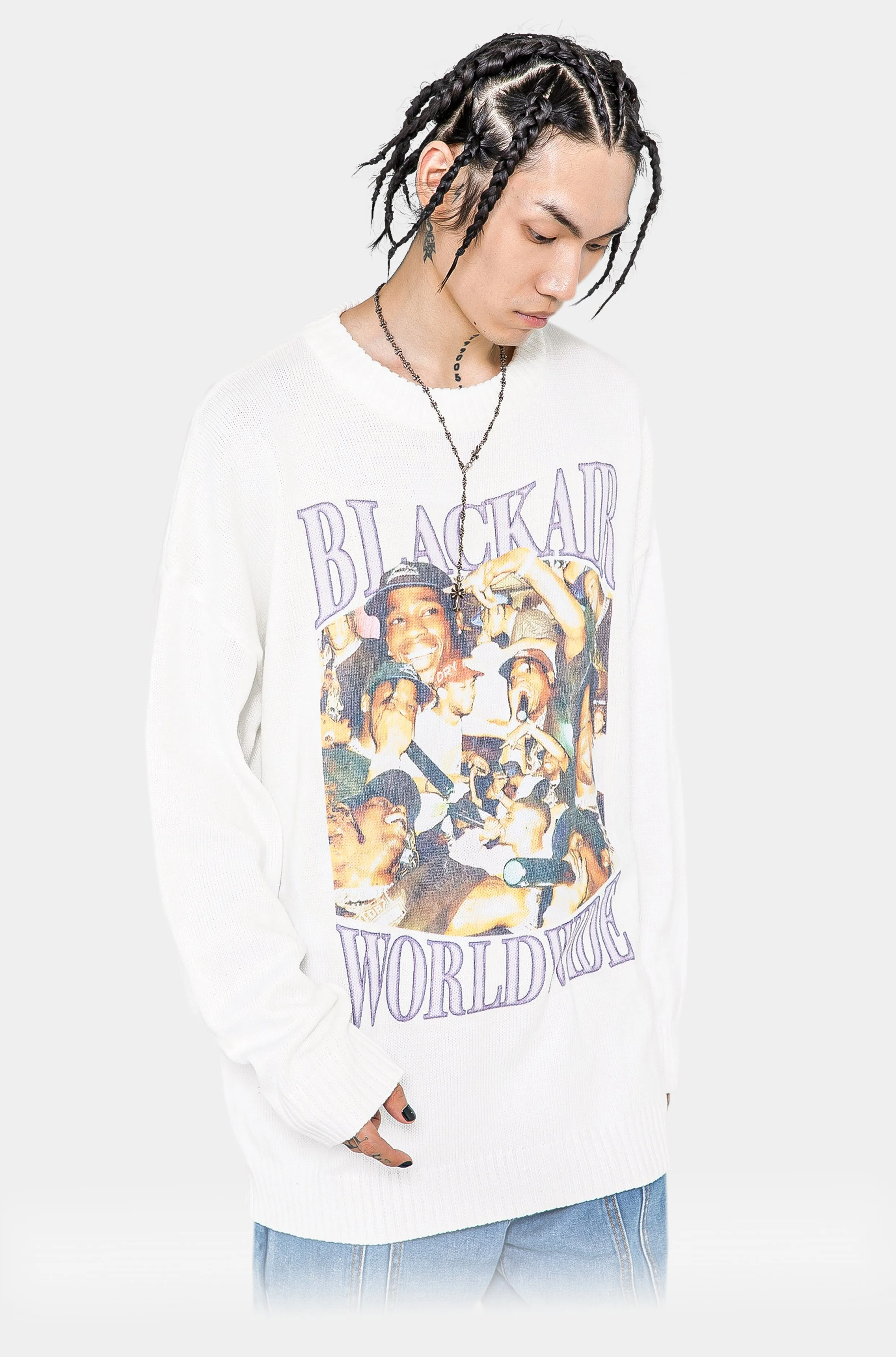 FW21 Worldwide Hood Knit Sweater