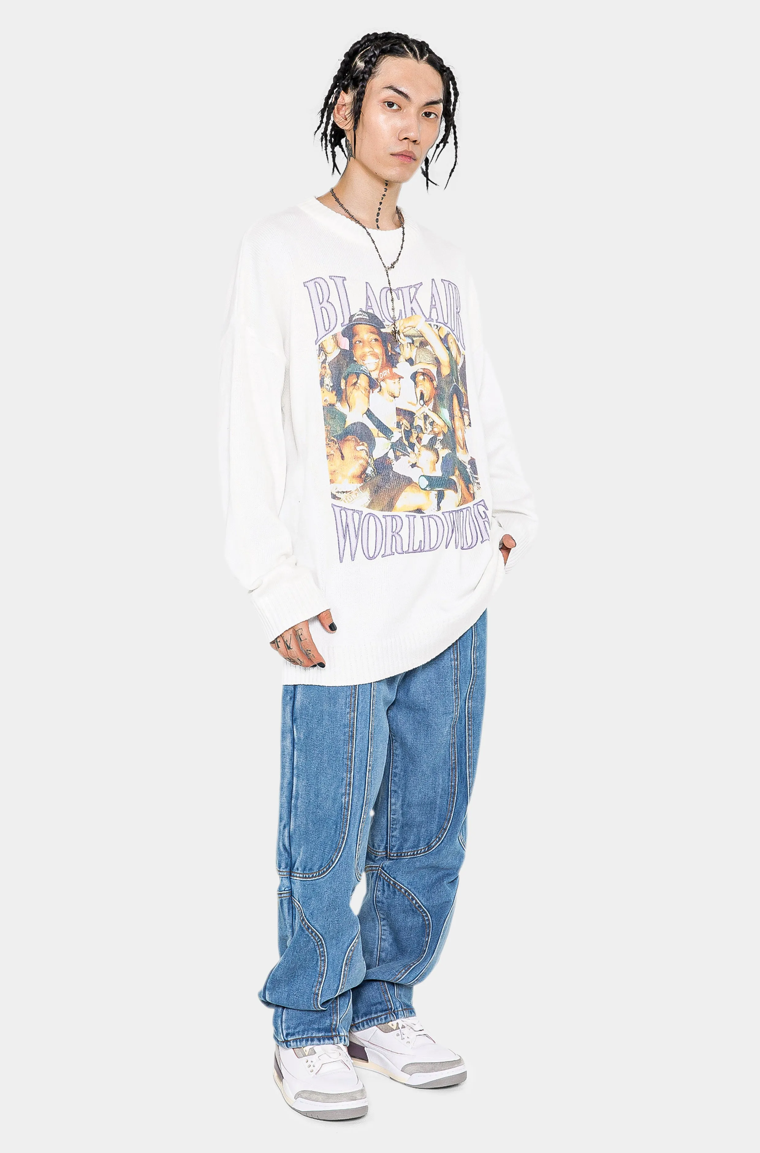 FW21 Worldwide Hood Knit Sweater