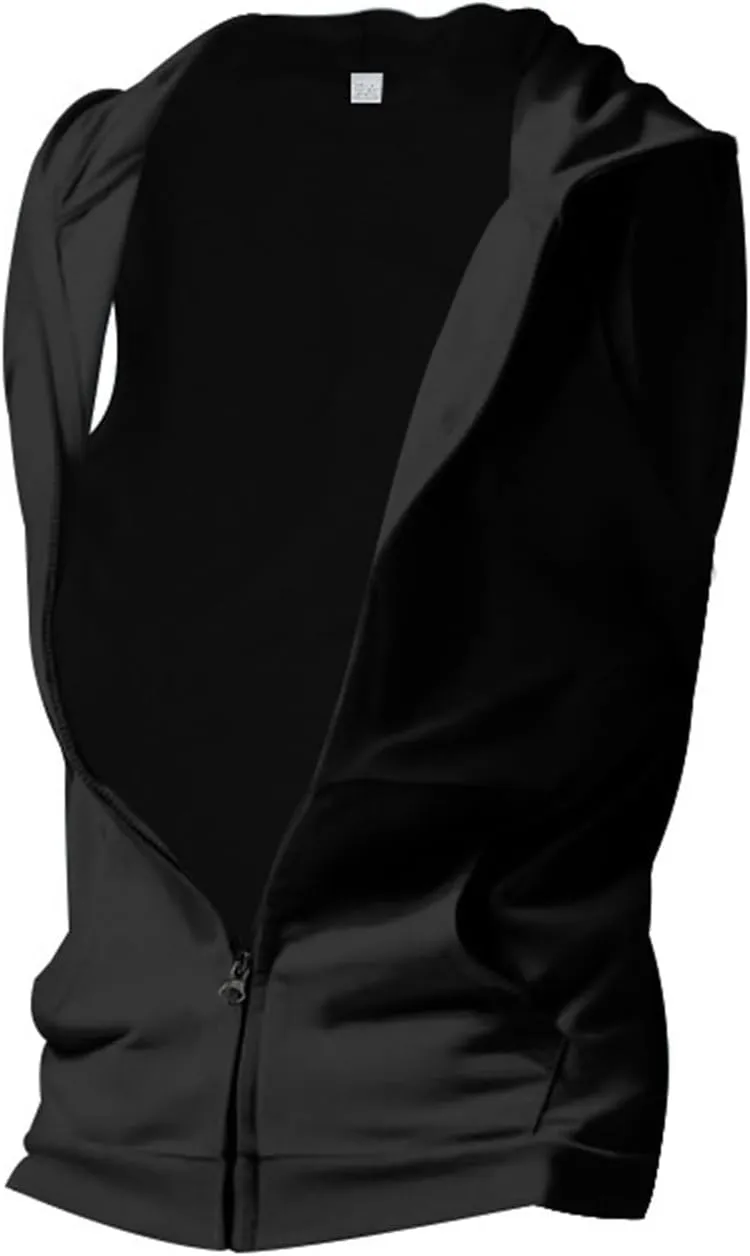 Fxbar Men's Short Sleeve Summer Tracksuit Hooded Tanks Tops Sweatsuit 2 Piece Outfits Casual Sports Shorts Set