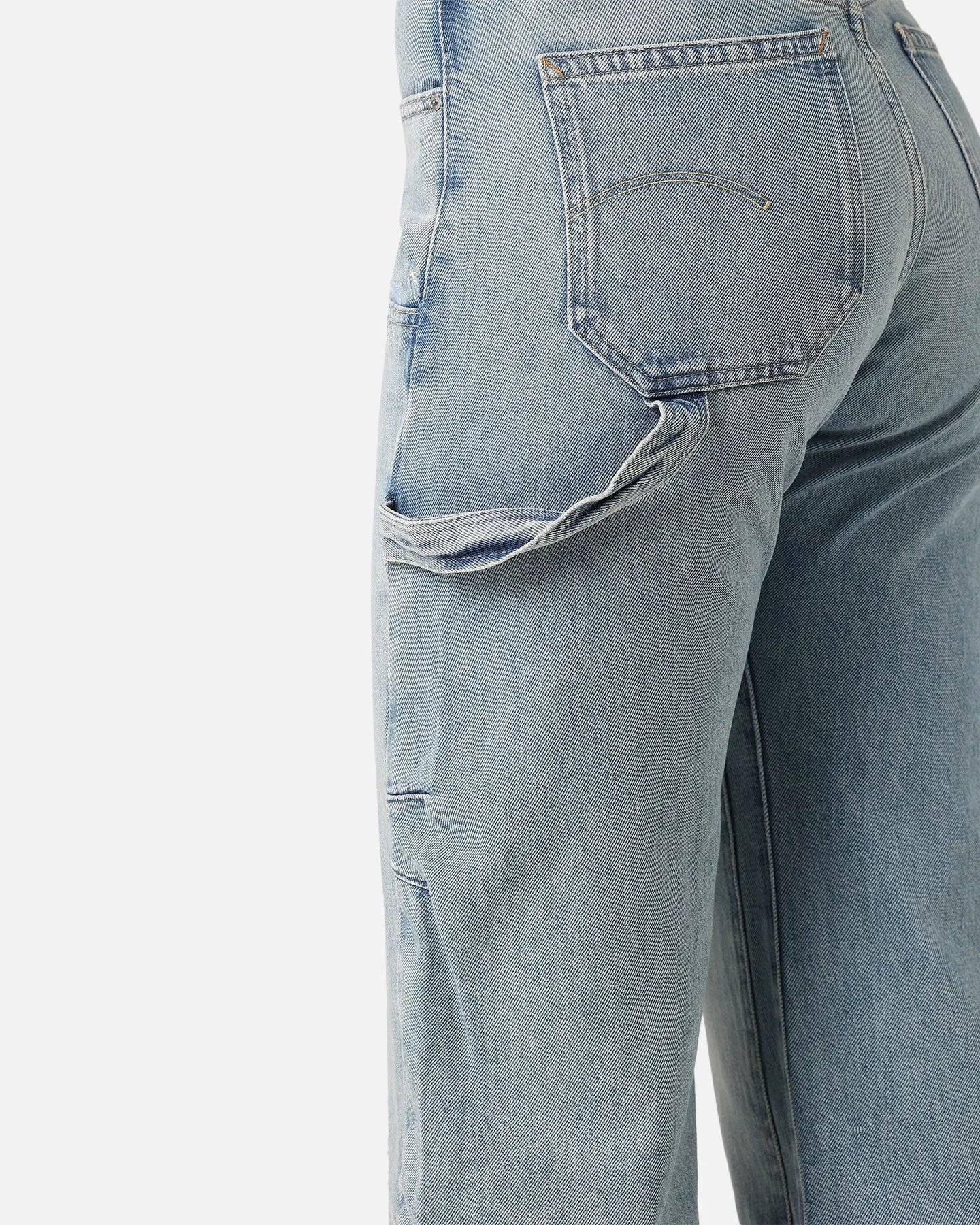 G-Star Women's Bowey 3D Carpenter Loose Jeans Sun Faded Fogbo