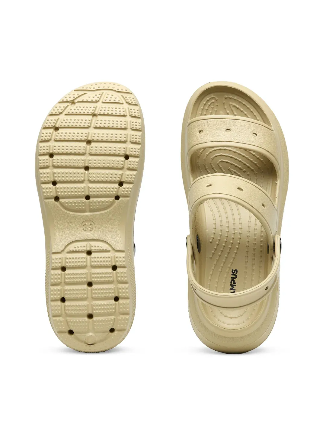 GCW-7002 Beige Women's Clogs