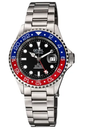 Gevril Men's Wall Street 43mm Automatic Watch 4952A