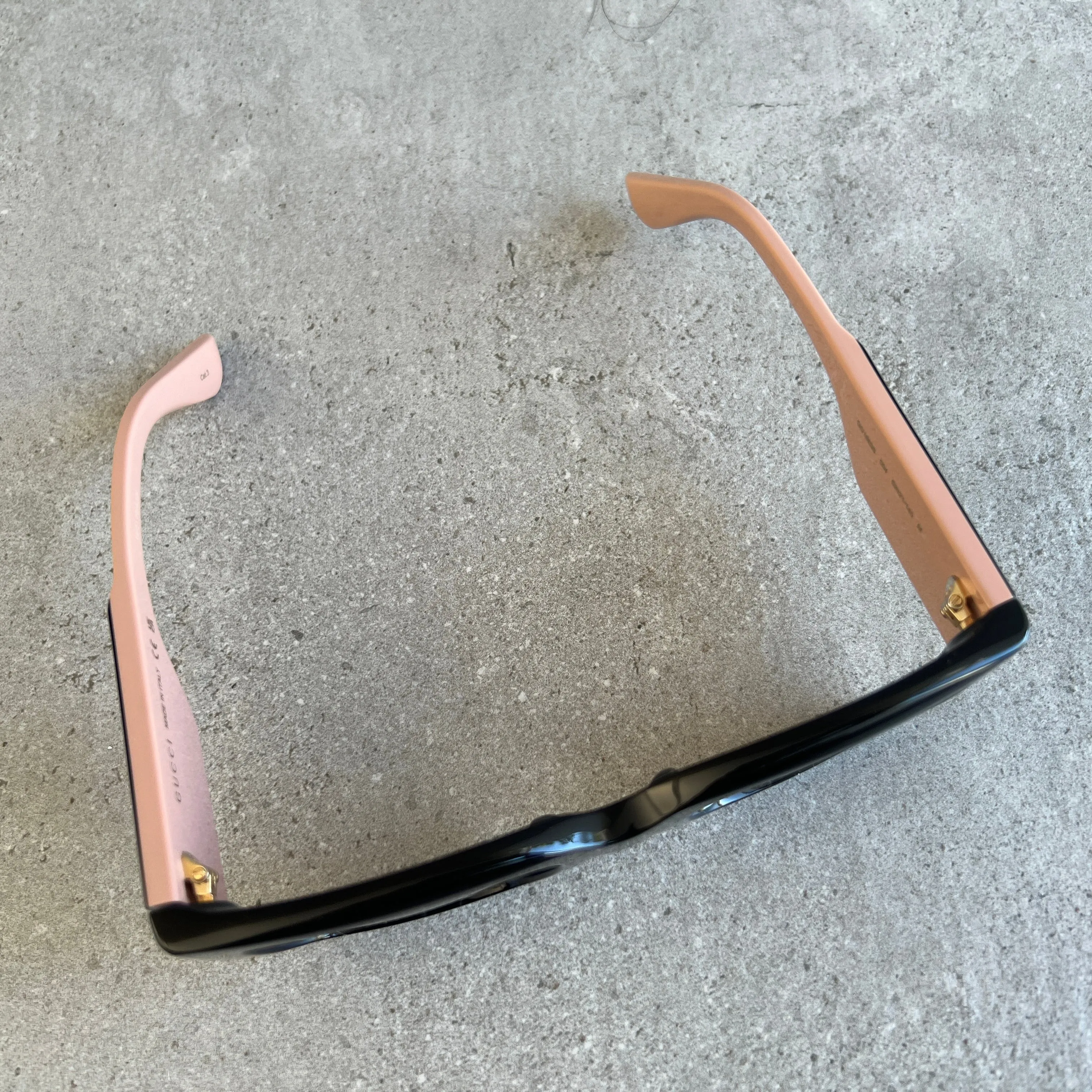 GG1663S Square Acetate Sunglasses, Black(G)