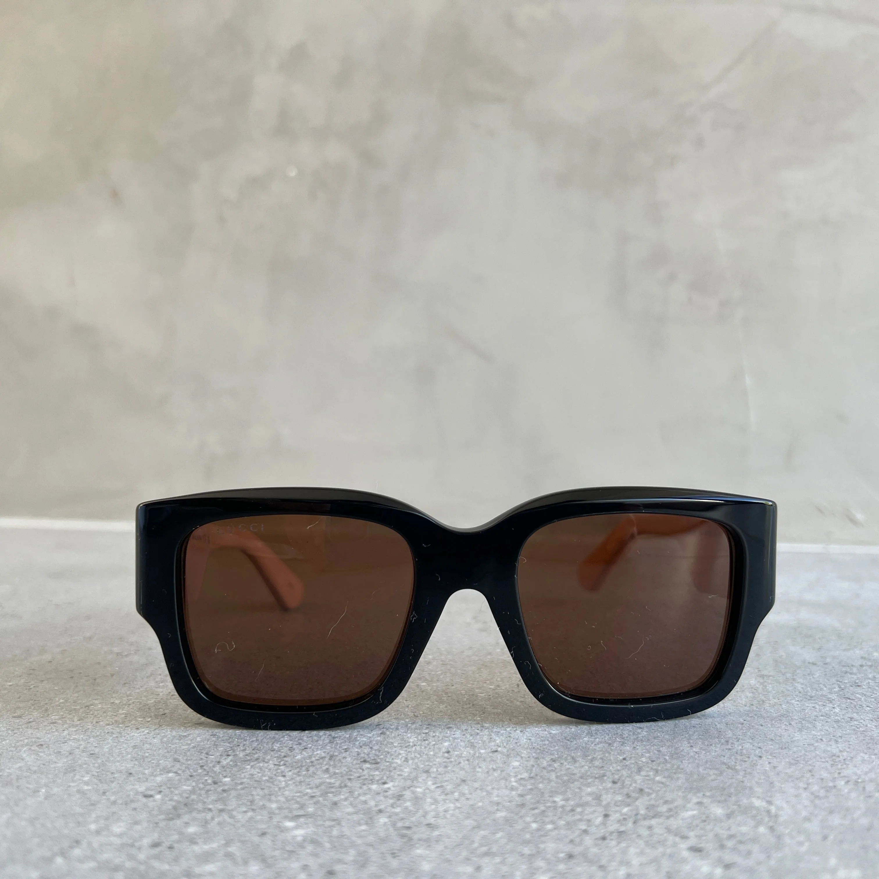 GG1663S Square Acetate Sunglasses, Black(G)
