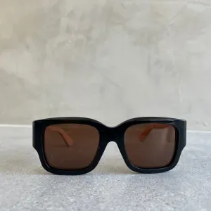 GG1663S Square Acetate Sunglasses, Black(G)
