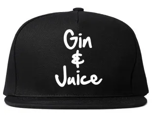 Gin and Juice Snapback Hat Cap