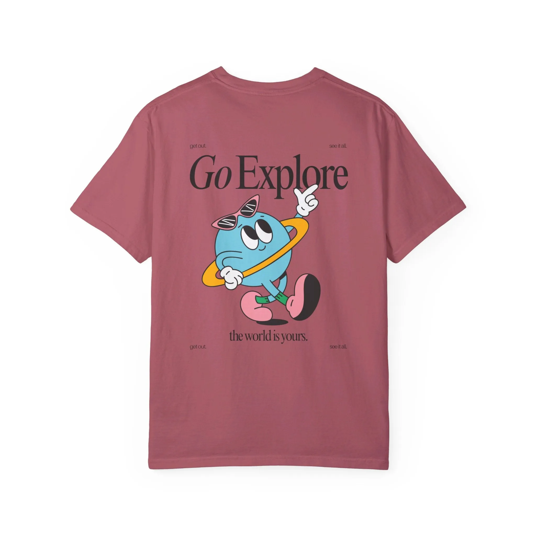 Go Explore Comfort Colors T Shirt