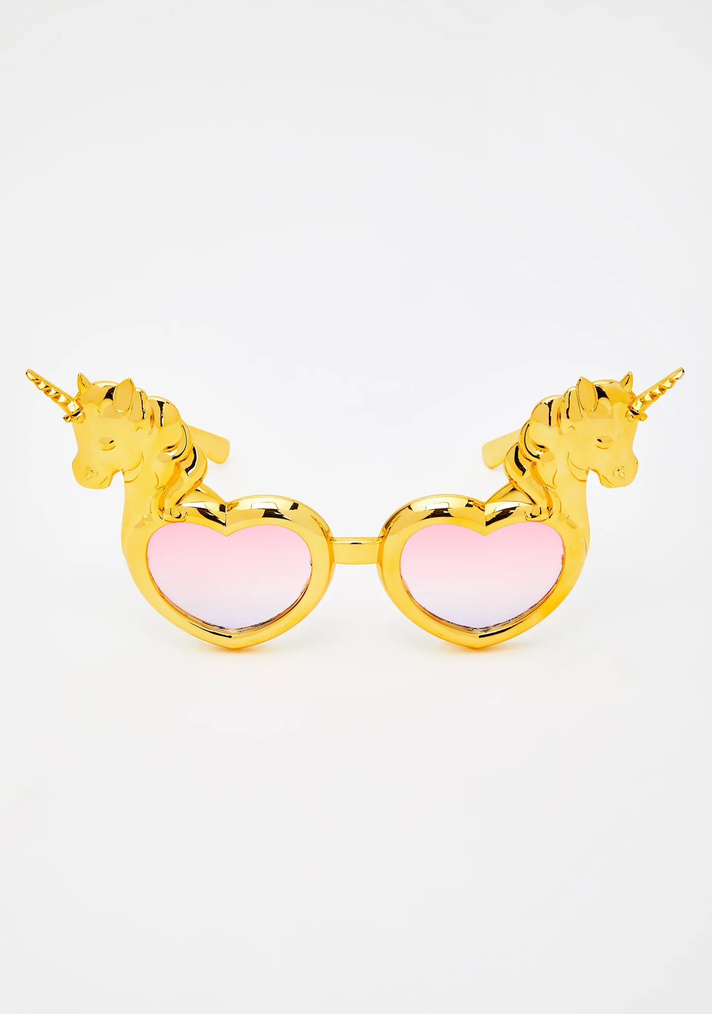Gold Unicorn Sunglasses