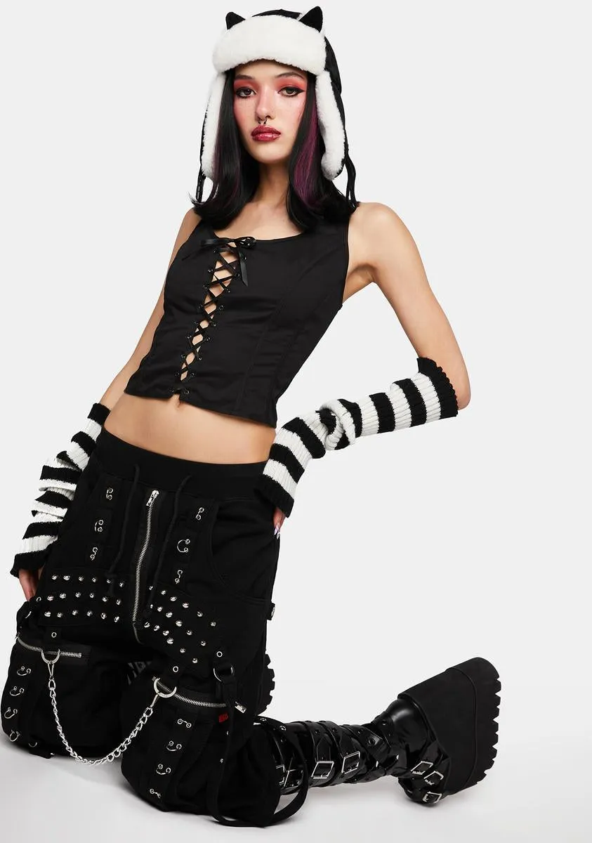 Goth Corset Top