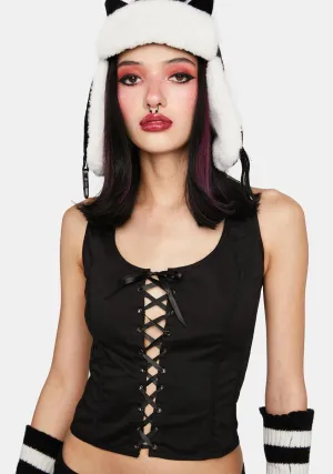 Goth Corset Top