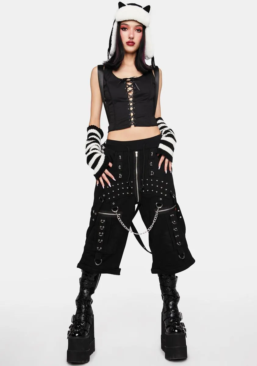 Goth Corset Top