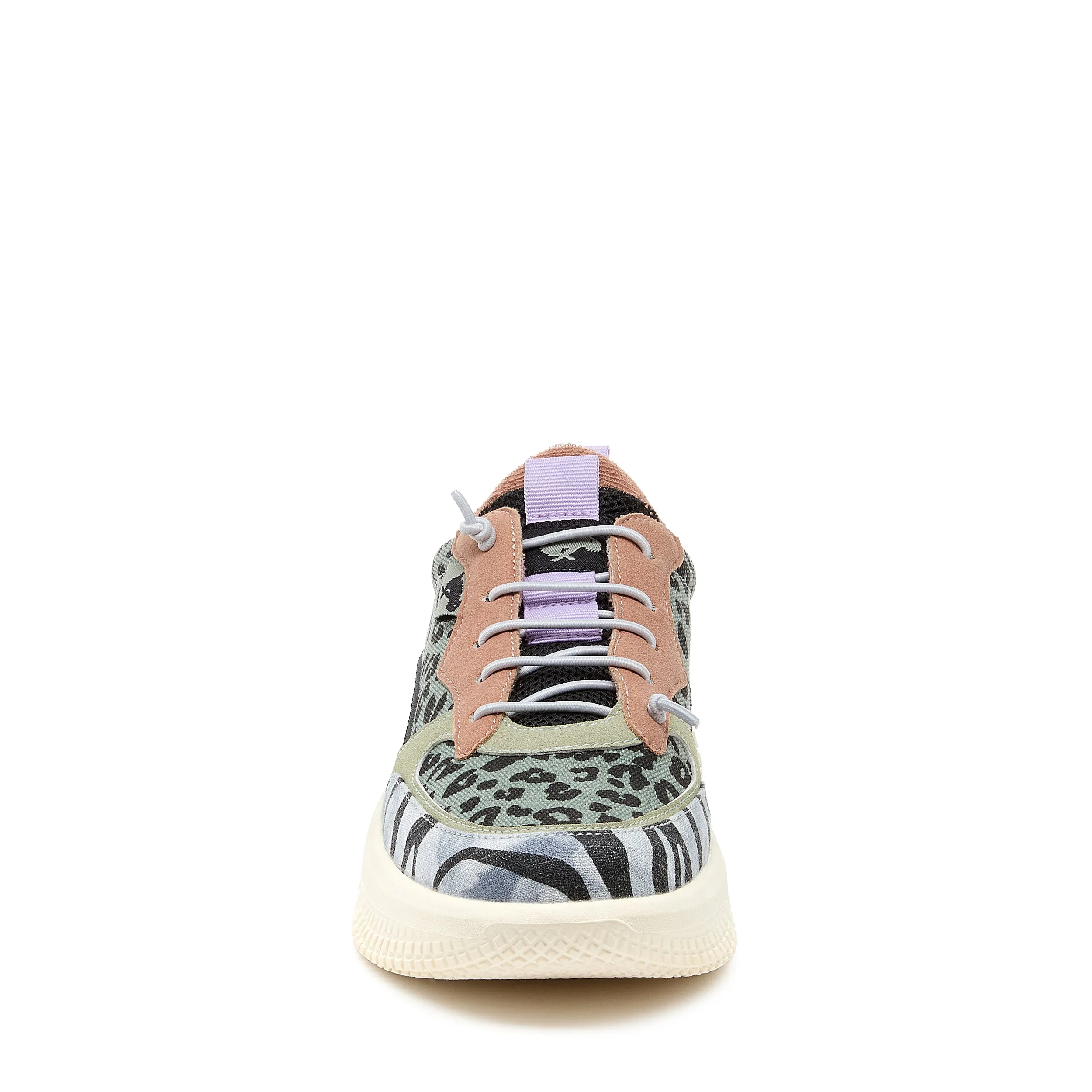 Gravel Black Leopard Multi Color Sneaker