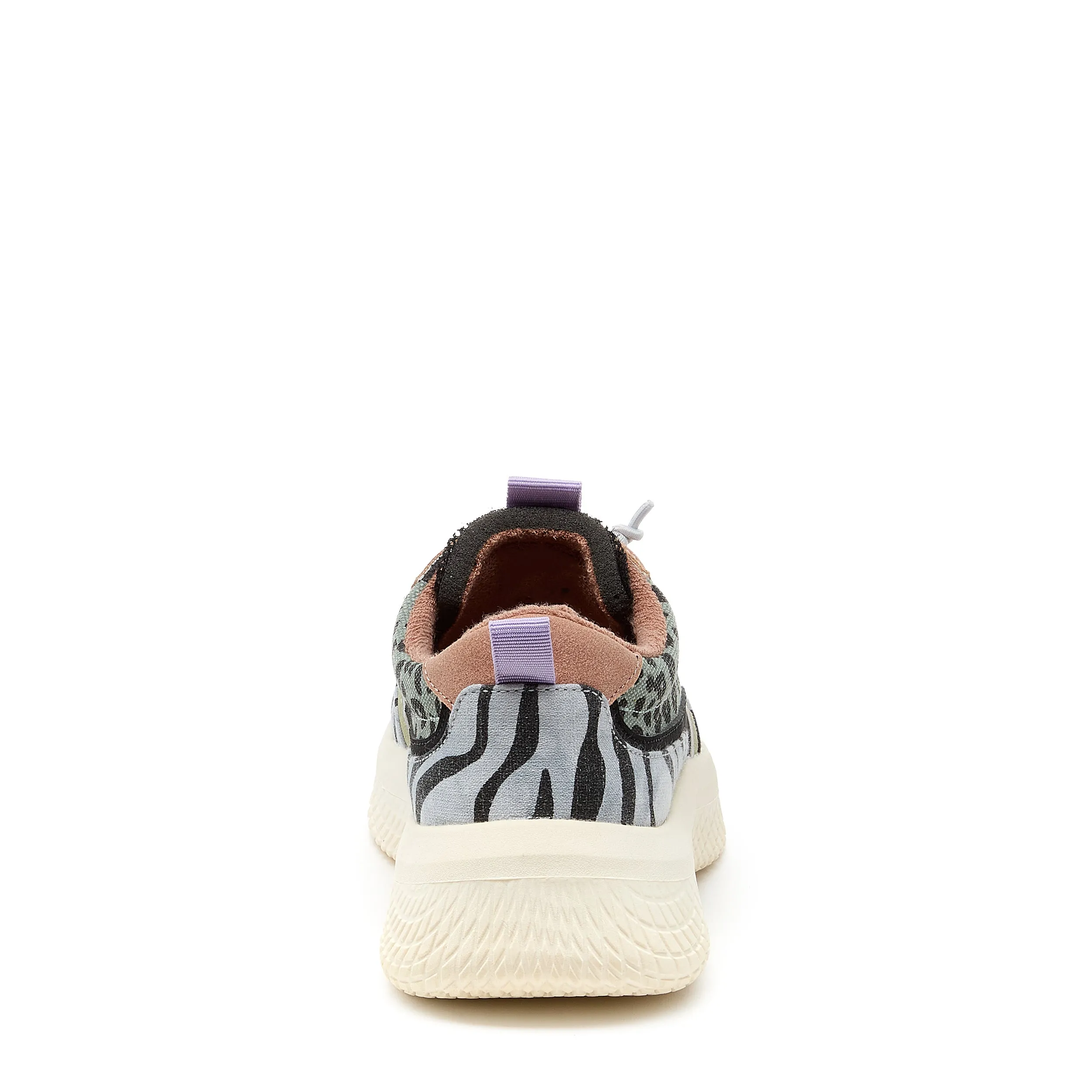 Gravel Black Leopard Multi Color Sneaker