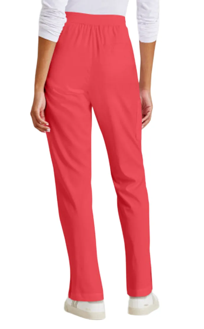 Grey's Anatomy™ Stretch by Barco Serena 7-Pocket Mid-Rise Tappered Leg Scrub Pant-Petite
