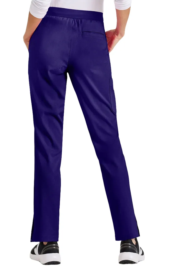 Grey's Anatomy™ Stretch by Barco Serena 7-Pocket Mid-Rise Tappered Leg Scrub Pant-Petite