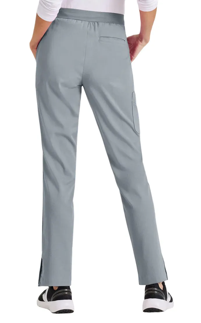 Grey's Anatomy™ Stretch by Barco Serena 7-Pocket Mid-Rise Tappered Leg Scrub Pant-Petite