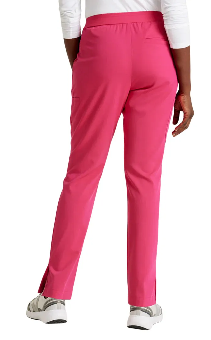 Grey's Anatomy™ Stretch by Barco Serena 7-Pocket Mid-Rise Tappered Leg Scrub Pant-Petite