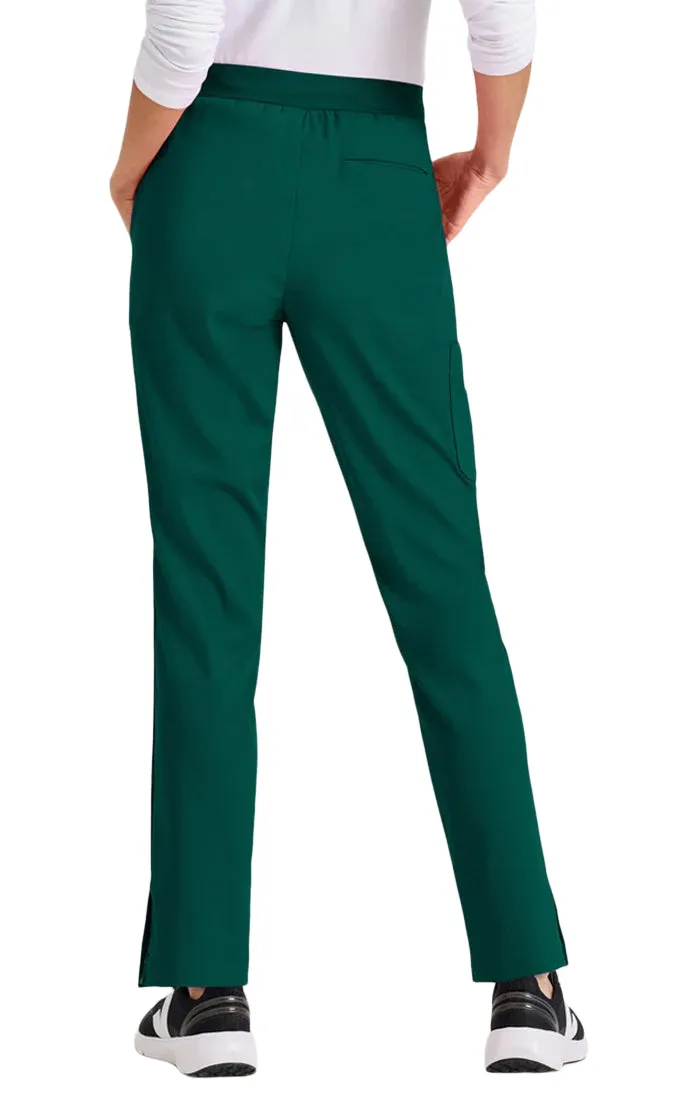 Grey's Anatomy™ Stretch by Barco Serena 7-Pocket Mid-Rise Tappered Leg Scrub Pant-Petite