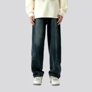 Ground men's dark jeans