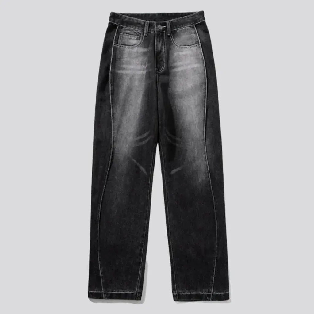 Ground men's dark jeans