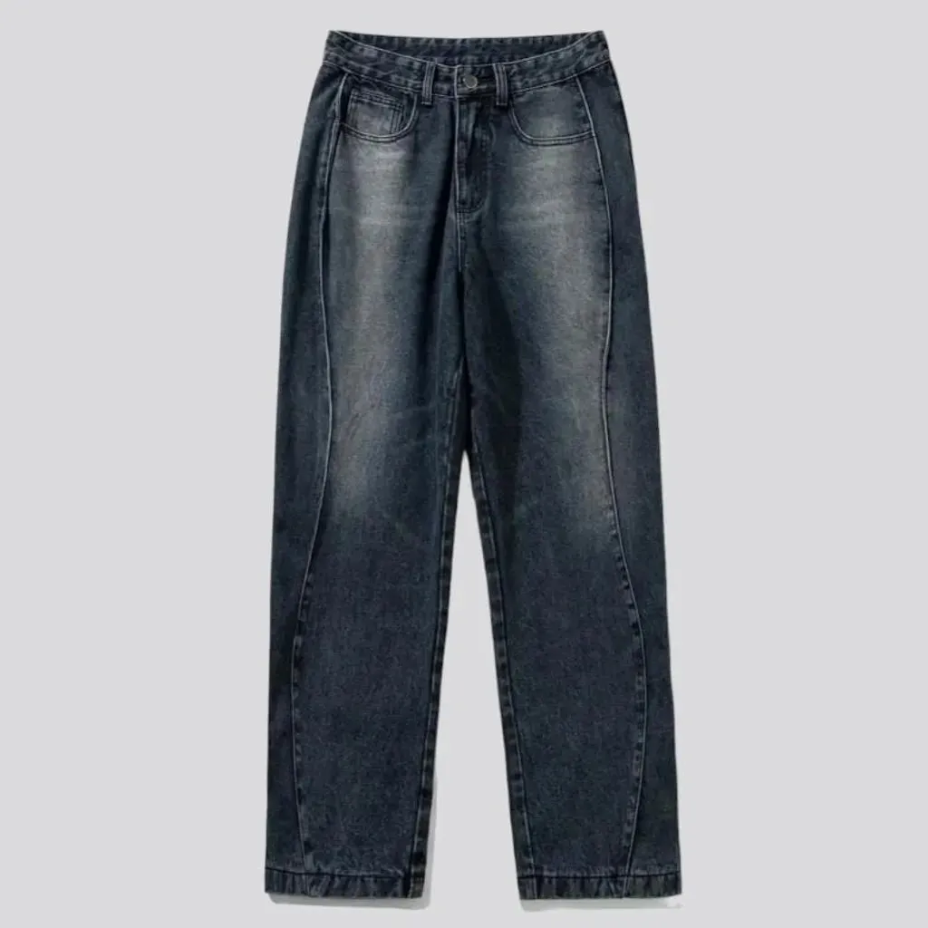 Ground men's dark jeans