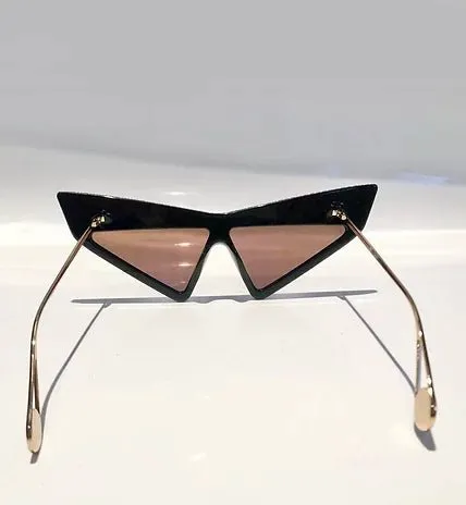 GUCCI HOLLYWOOD FOREVER CAT-EYE ACETATE SUNGLASSES