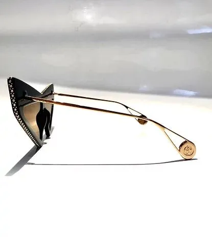 GUCCI HOLLYWOOD FOREVER CAT-EYE ACETATE SUNGLASSES