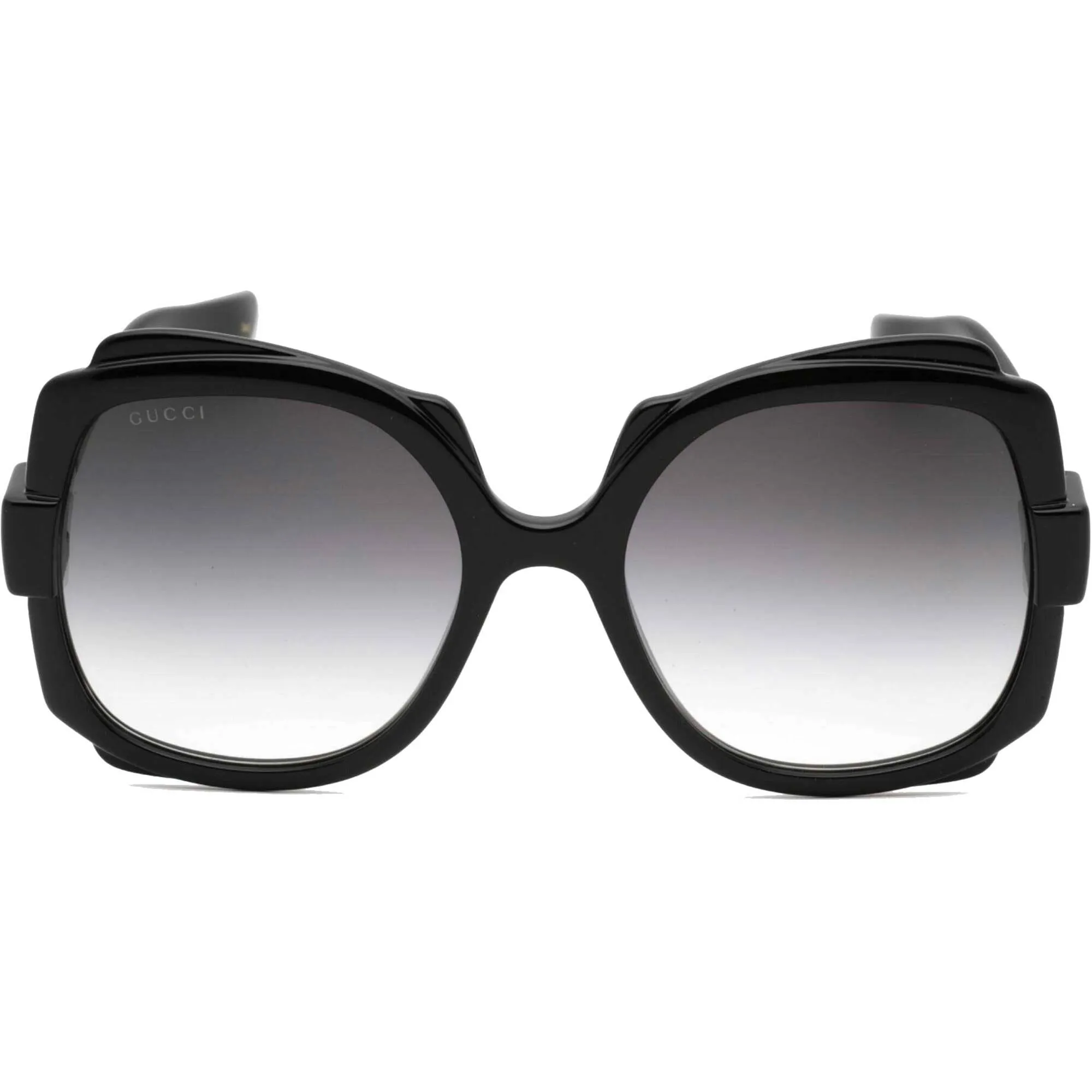 Gucci Women's Sunglasses - Black Oversized Full Rim Plastic Frame | GG1431S 001