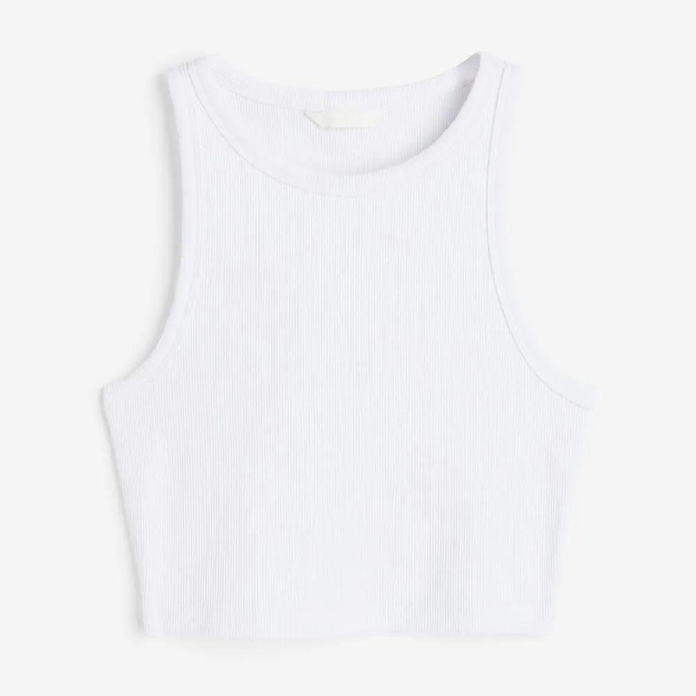 H&M Crop Tank top, white