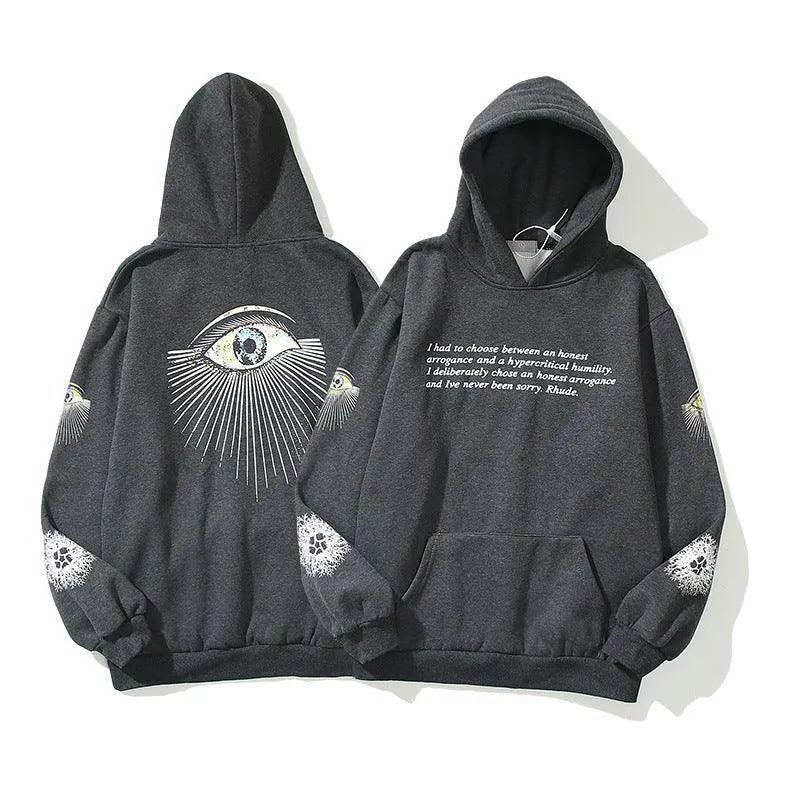 High Street 'Eye of Prophecy' Hand-Painted Sweater