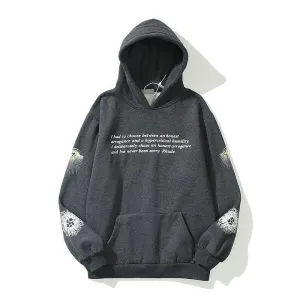 High Street 'Eye of Prophecy' Hand-Painted Sweater