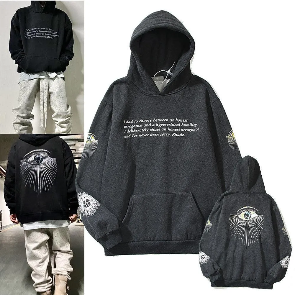 High Street 'Eye of Prophecy' Hand-Painted Sweater