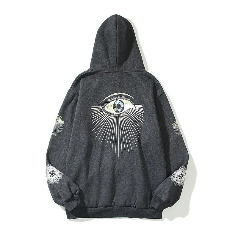High Street 'Eye of Prophecy' Hand-Painted Sweater