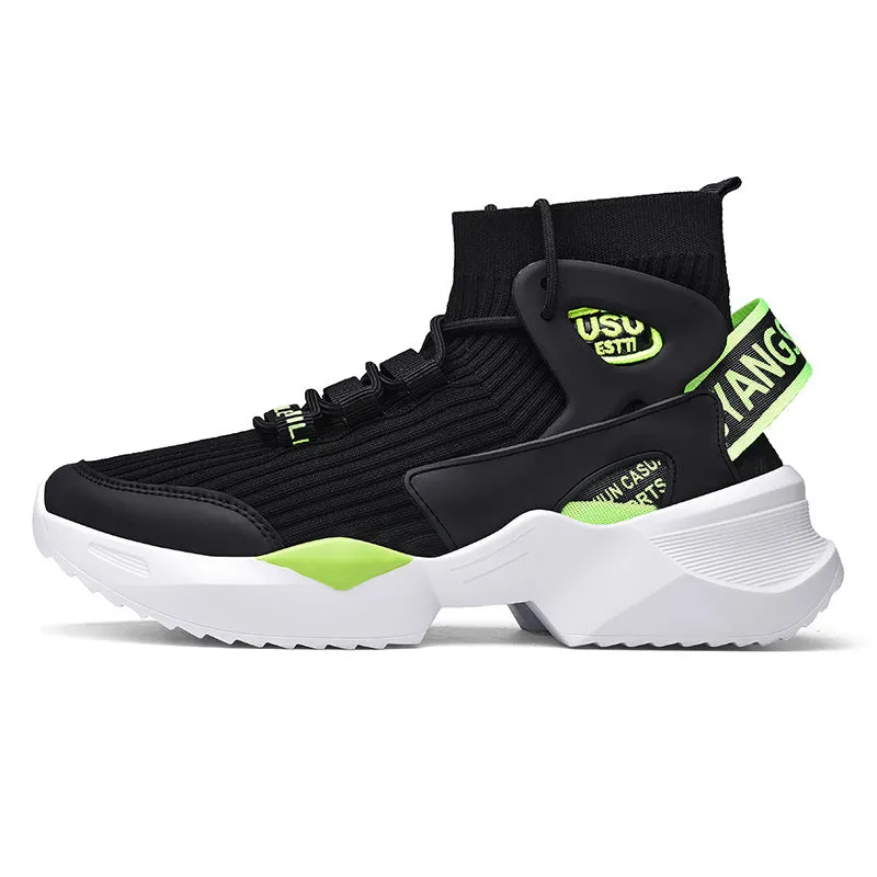 High top socks shoes men summer - GlamzLife