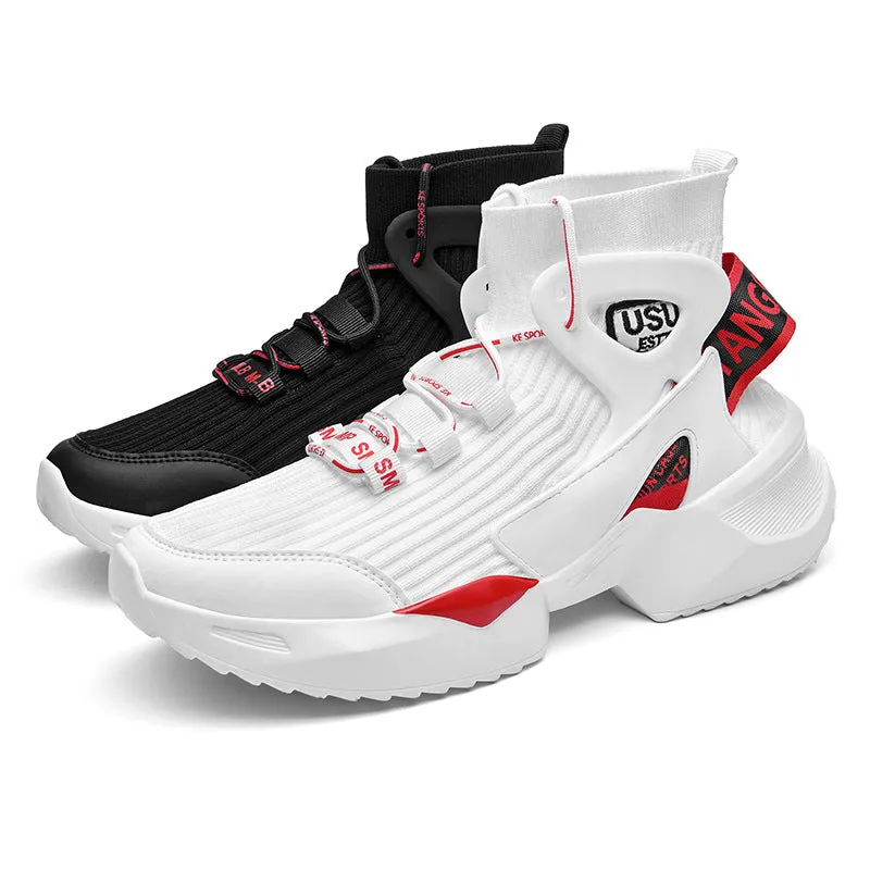 High top socks shoes men summer - GlamzLife