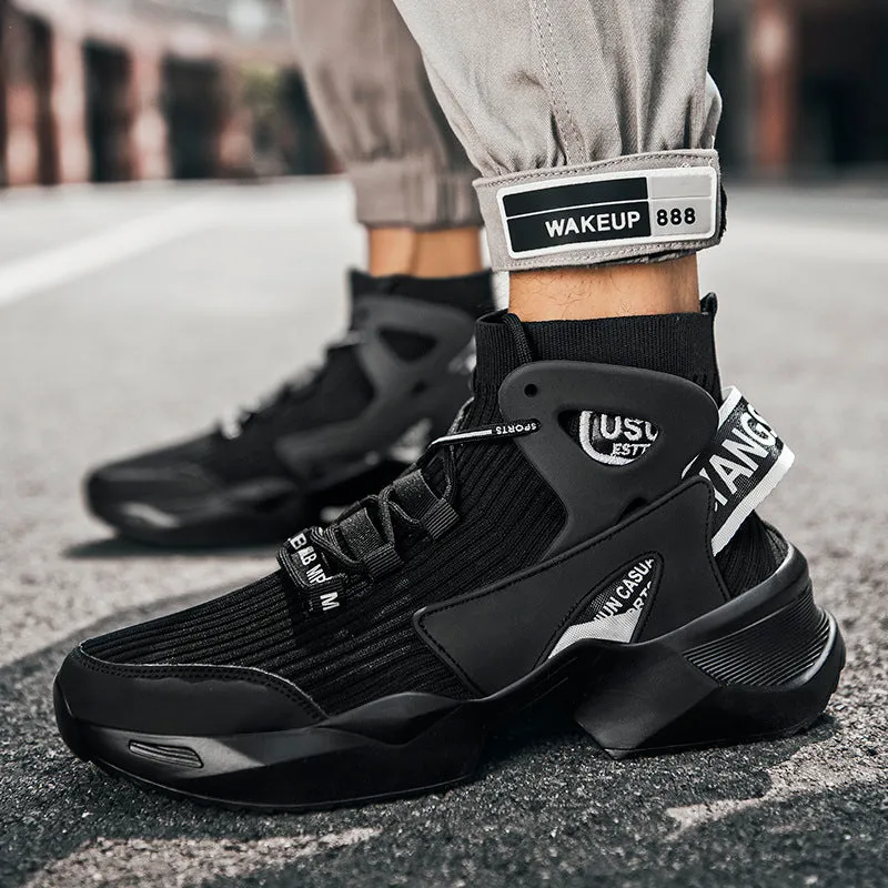 High top socks shoes men summer - GlamzLife