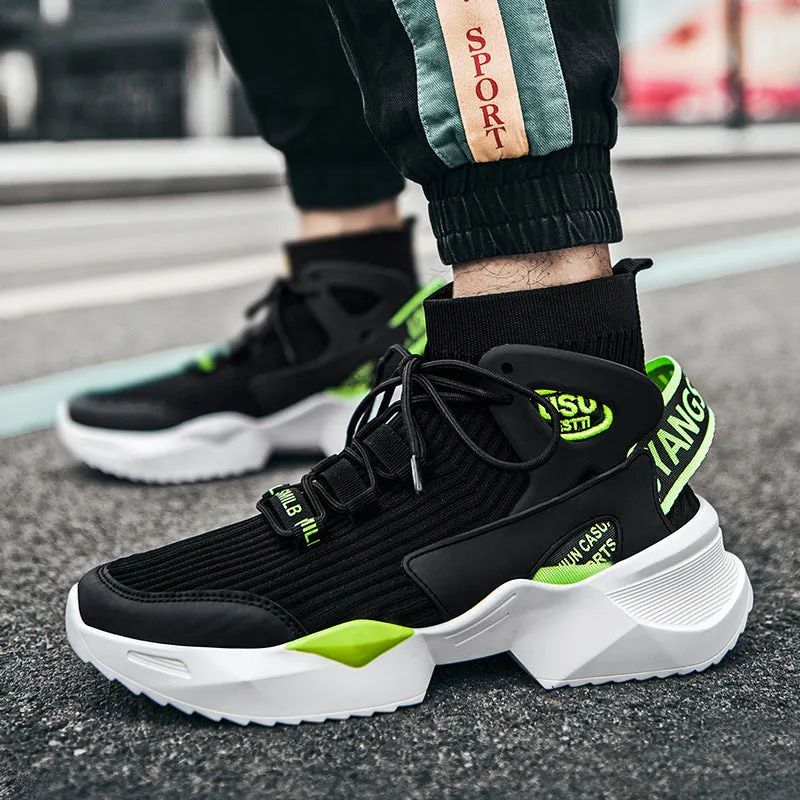 High top socks shoes men summer - GlamzLife