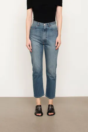 High waisted jeans