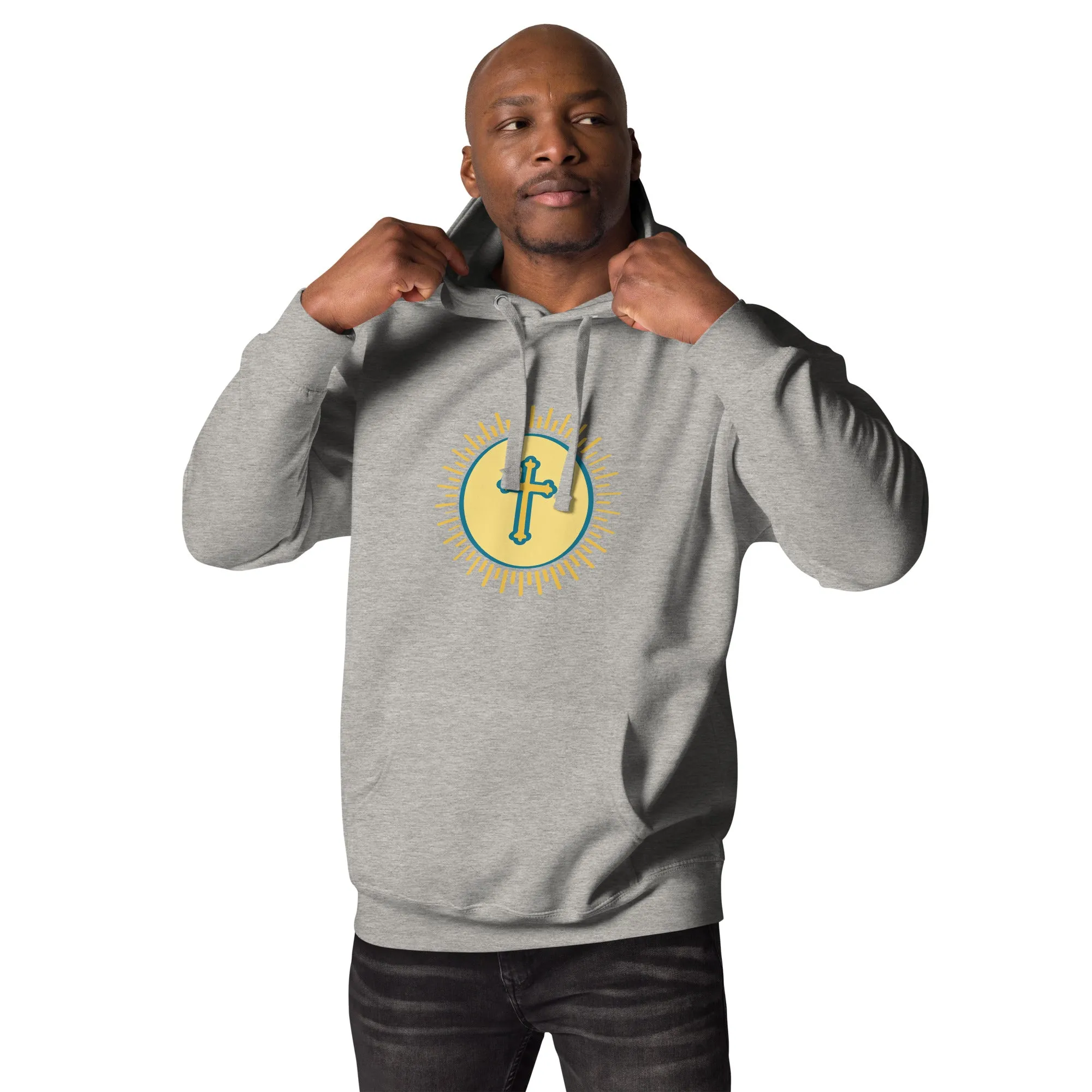 Hoodie Mens Designer (Hoodies Mens - Christian Cross 0039)