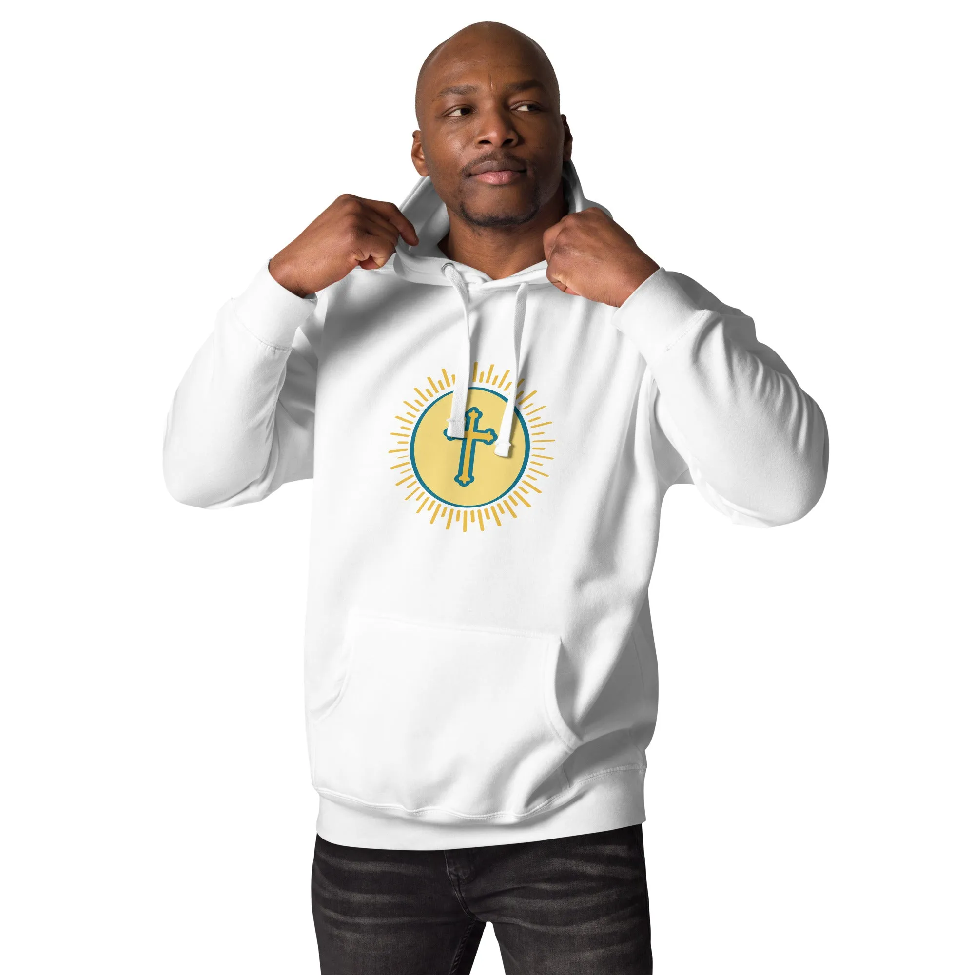 Hoodie Mens Designer (Hoodies Mens - Christian Cross 0039)
