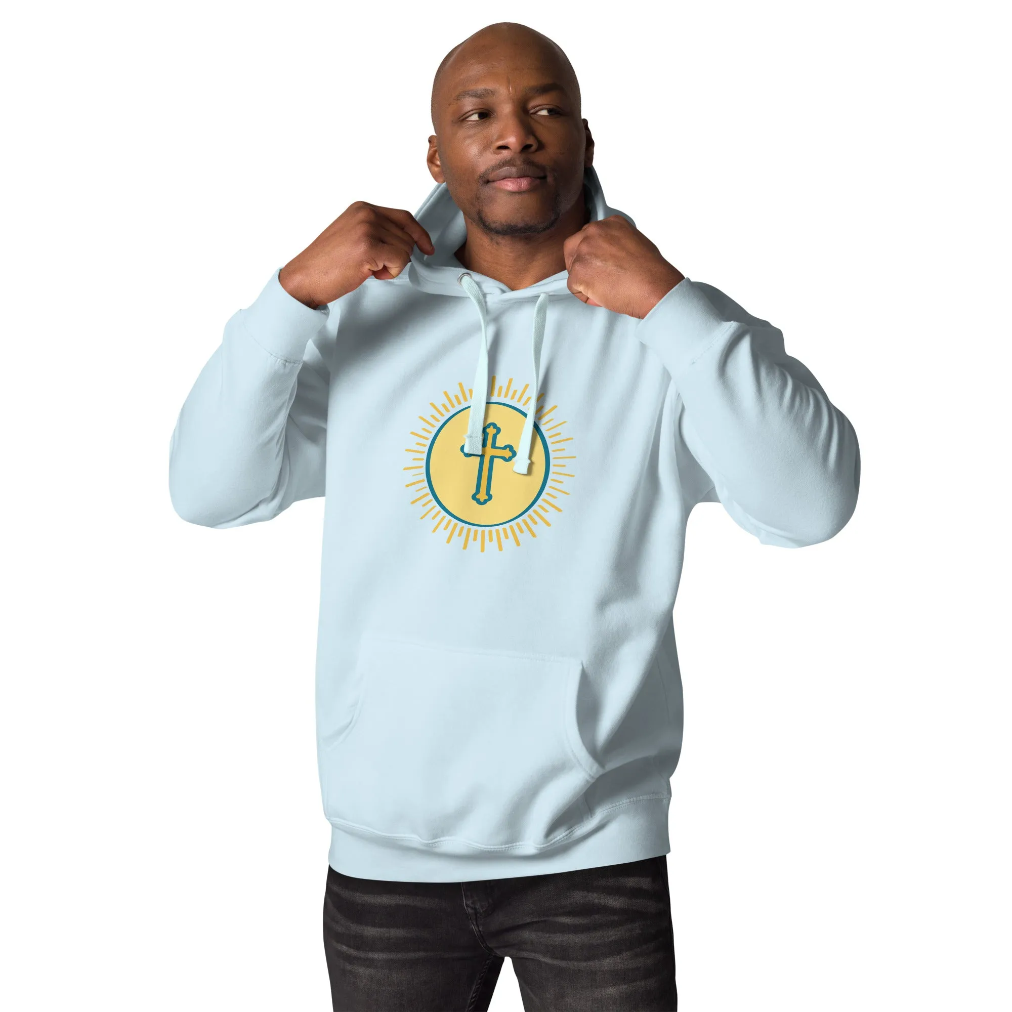 Hoodie Mens Designer (Hoodies Mens - Christian Cross 0039)