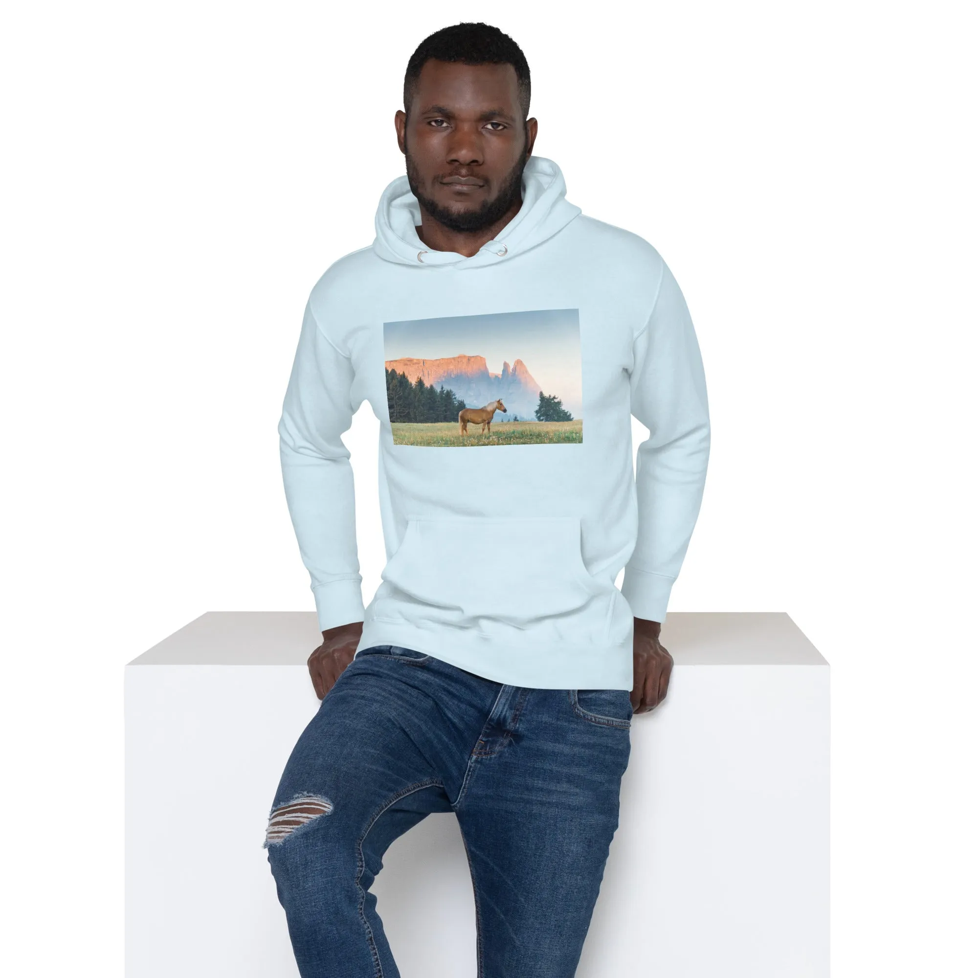 Hoodie Mens Designer (Hoodies Mens - Horse 0020)