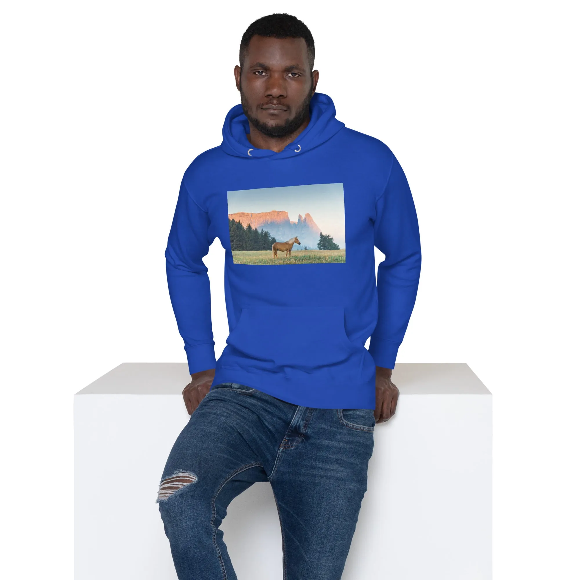 Hoodie Mens Designer (Hoodies Mens - Horse 0020)