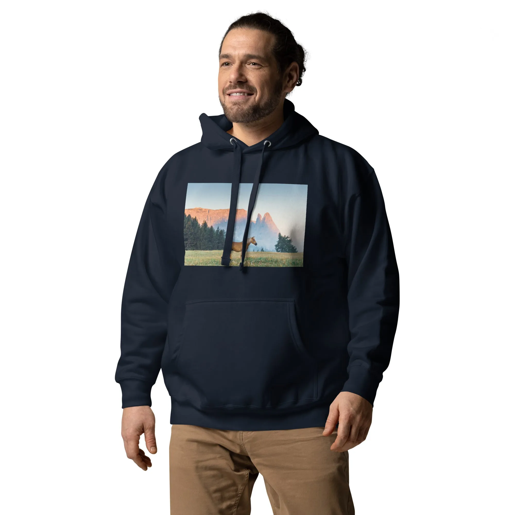 Hoodie Mens Designer (Hoodies Mens - Horse 0020)
